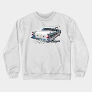 1957 Pontiac Star Chief 4 Door Hardtop Crewneck Sweatshirt